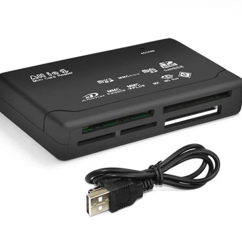 Lettore di schede USB Extreme Micro SD MMC Mini XD M2 MS DUO TF Scheda di memoria Scrittore Computer Tablet Laptop Adattatore di trasferimento dati