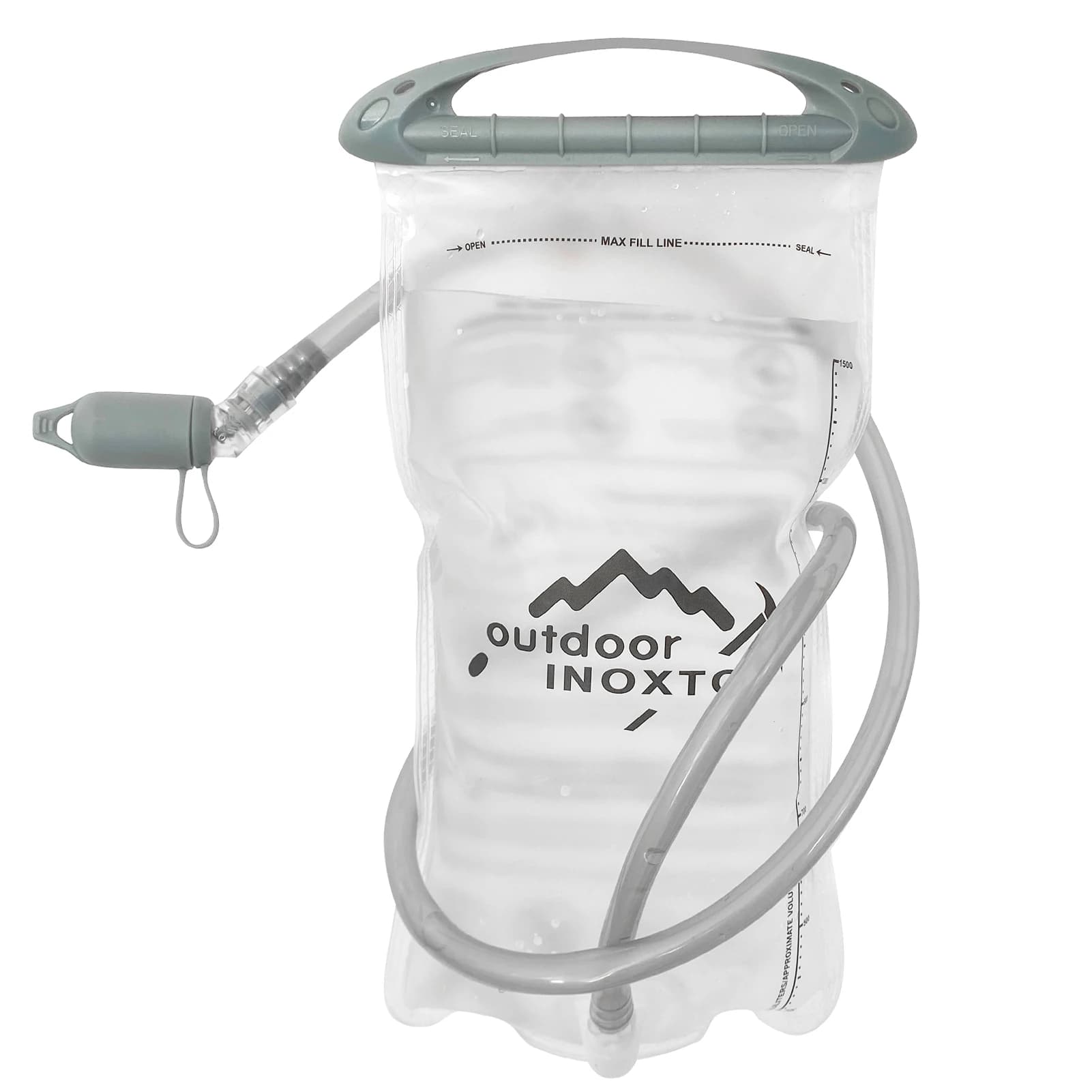 Sacca di idratazione 1.5L / 2L sacca d'acqua a tenuta stagna per sacca di stoccaggio dell'acqua dello zaino di idratazione per l'escursionismo in esecuzione