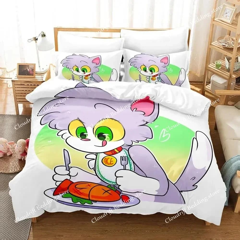 3D Print Acenix Anime Bedding Set Duvet Cover Bed Set Quilt Cover Pillowcase Comforter king Queen Size Boys Adult Bedding Set026