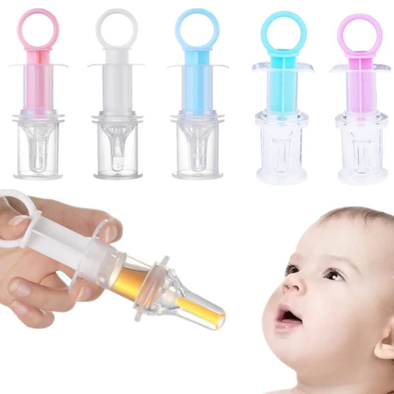 Utensili per l'alimentazione del bambino Alimentatore per aghi Spremere Dispenser contagocce per medicinali Ciuccio per bambini Dispenser di medicinali intelligente Strumenti per la cura del bambino