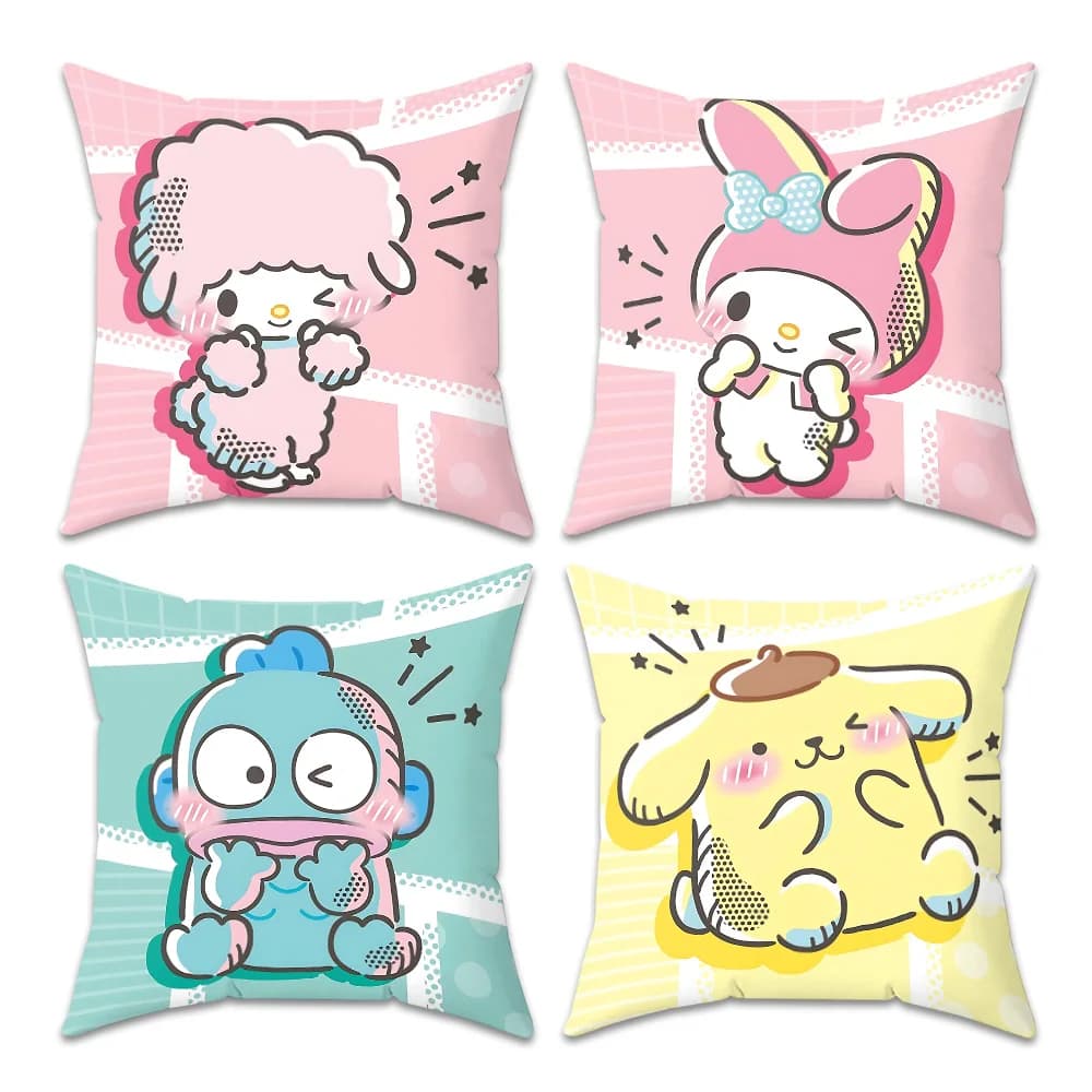 Fodera per cuscino 40x40 cm Federa Cuscini decorativi per divano Federa Sanrio Accessori per la decorazione della casa Cuscini per divano 45x45