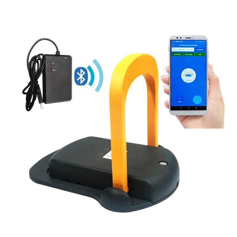 Blocco barriera di parcheggio per auto intelligente con dente blu USB impermeabile IP67