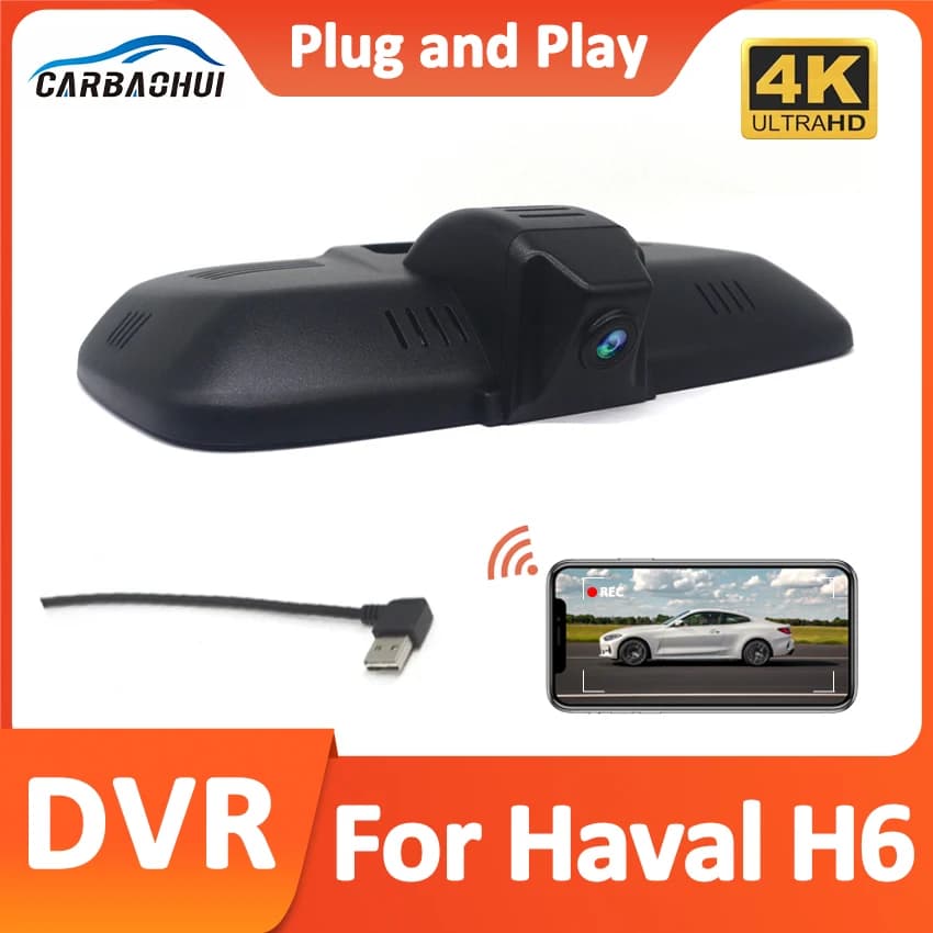Nuovo! 4K Plug and Play Dash Cam Car DVR videoregistratore porta USB per Haval H6 Max 2021 2022 2023 per H6 PHEV per Haval H6 GT 2023