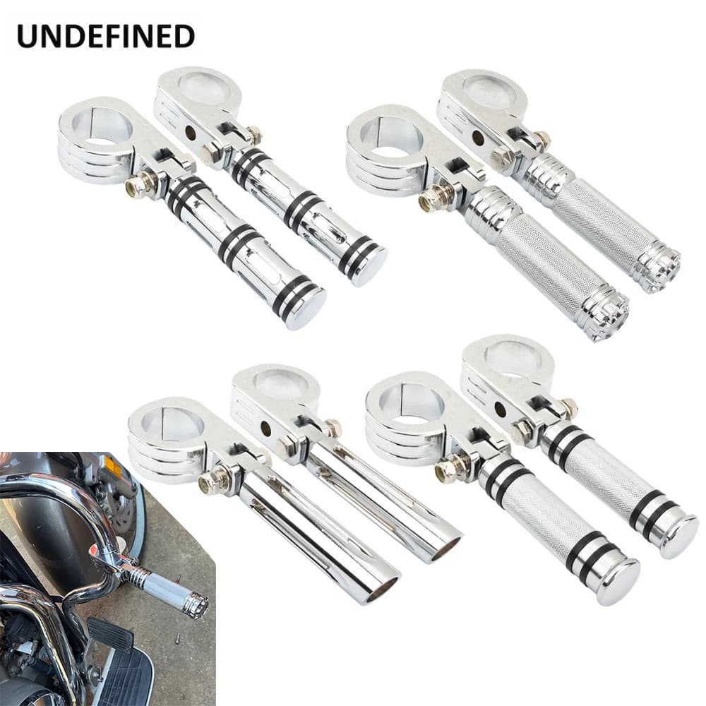 Chrome Moto Highway Pedane Poggiapiedi 32 38mm Protezione Motore Pedana Per Harley Touring RoadKing Sportster 883 Softail Dyna