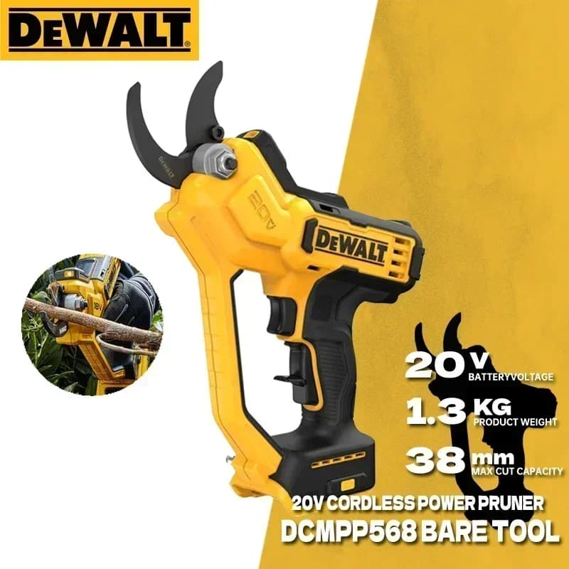 DEWALT 20V Battery Electric Scissors, Rechargeable Power Supply Coppers, DCMPP568 Electric Tools