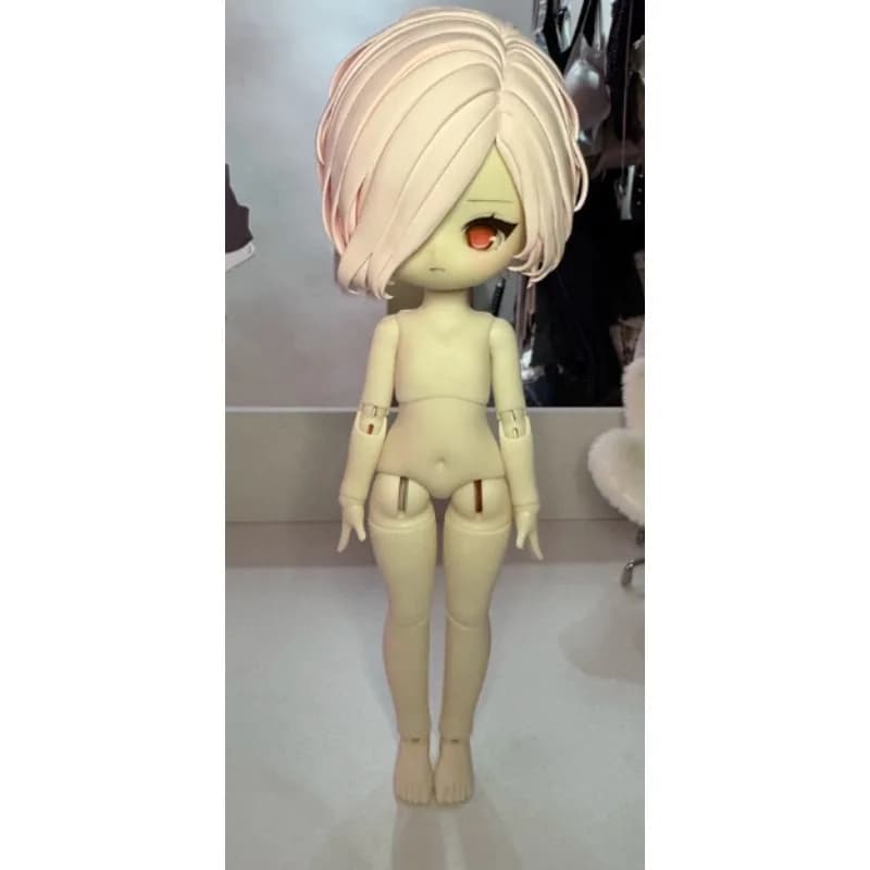 Action Figure Giocattoli in Stock, Corpo BJD da 23 cm con Busto Sostituibile e Mani Modellabili per Aumentare l'Altezza, Bambole