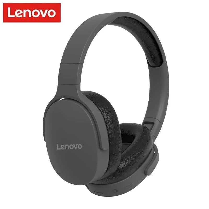 Lenovo P2961 Bluetooth Wireless Headphones Foldable with HIFI 9D Audio Stereo, Long Battery Life and Low Powerful