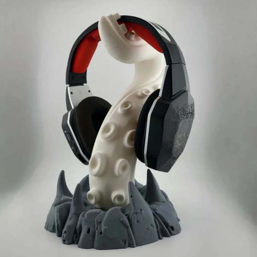 Supporto Universale per Cuffie a Forma di Tentacoli di Polpo Stile Cthulhu, Stampato in 3D, Stand da Scrivania per Esports, Decorazione per la Casa