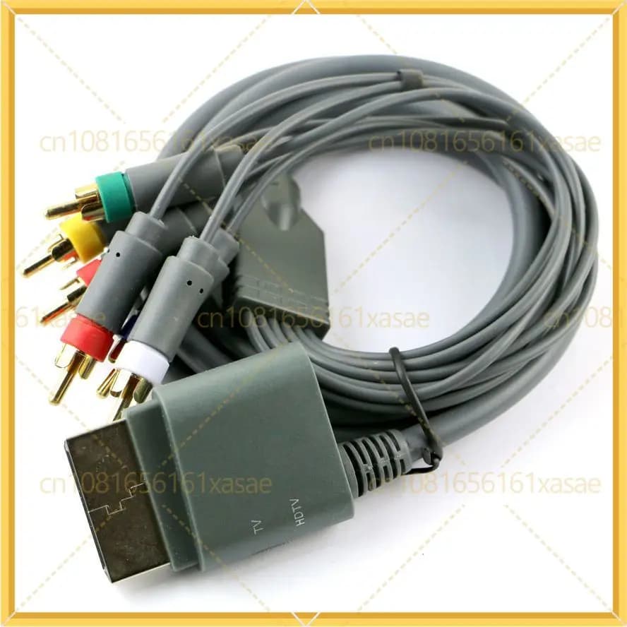 Component AV Video Cable For Xbox 360, TV HD Audio Video Connection Line Game Console Accessory