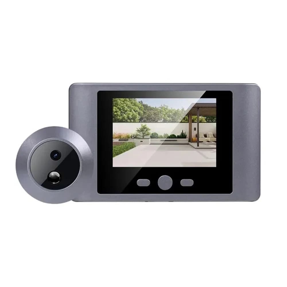 Mini Peephole Smart Wireless Door Viewer Camera IR Night Vision Front Door Peephole Camera 2.8 Inch Digital Peephole Eye Viewer