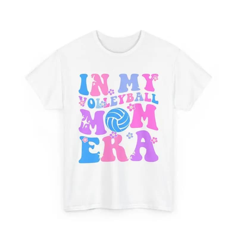 Volleyball T-shirt in my cute mom from the era