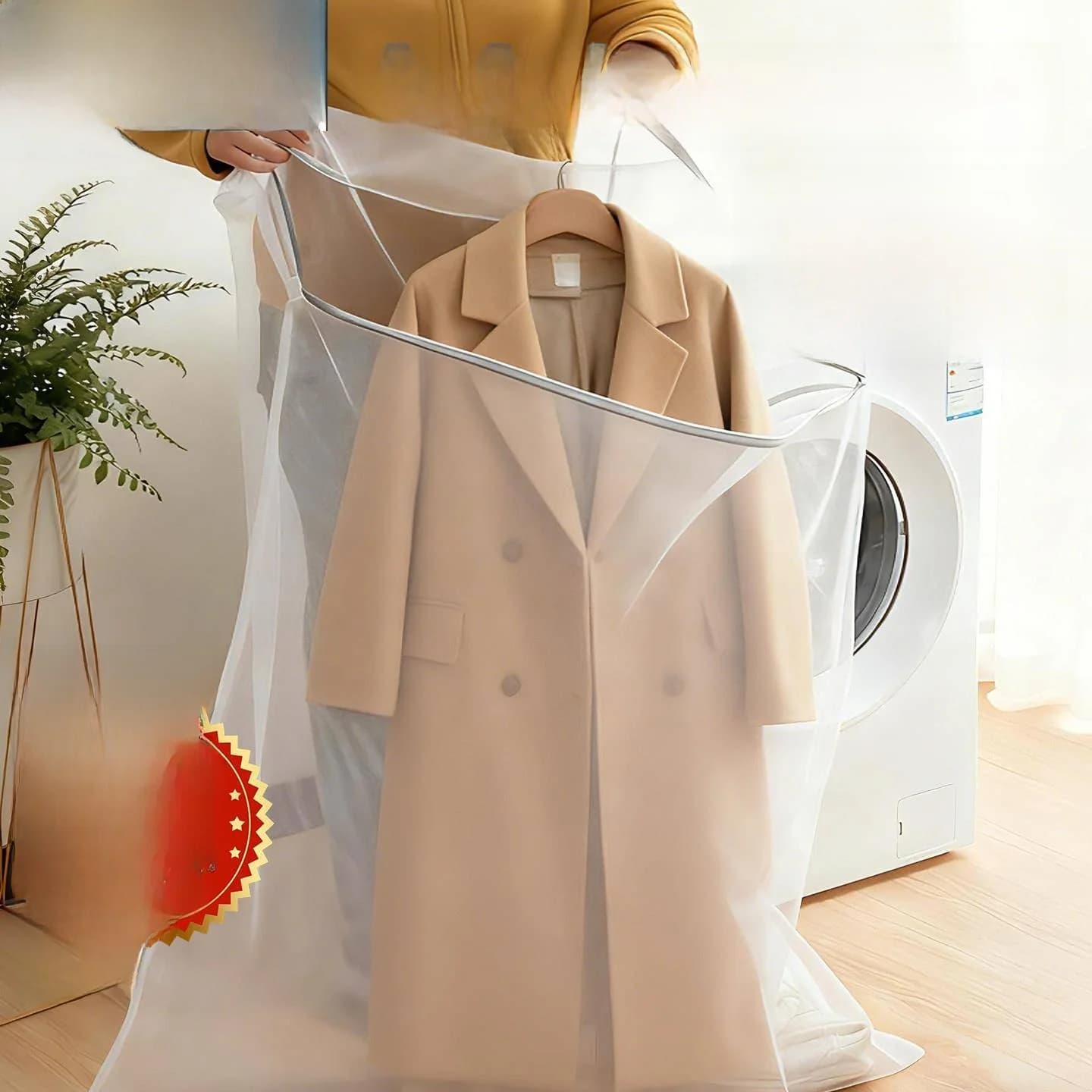 Large Laundry Bag for down Jacket And Wool Sweater Anti-Deformation Special for Machine Wash Coat Care Storage Bag
