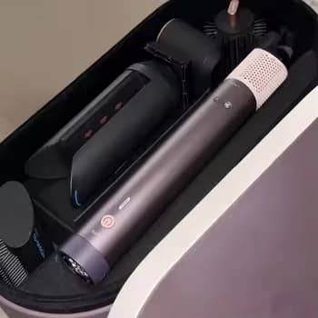 Ferro Arricciacapelli Multifunzione 5 in 1 con Confezione Regalo, Set Completo per Arricciare i Capelli Lunghi