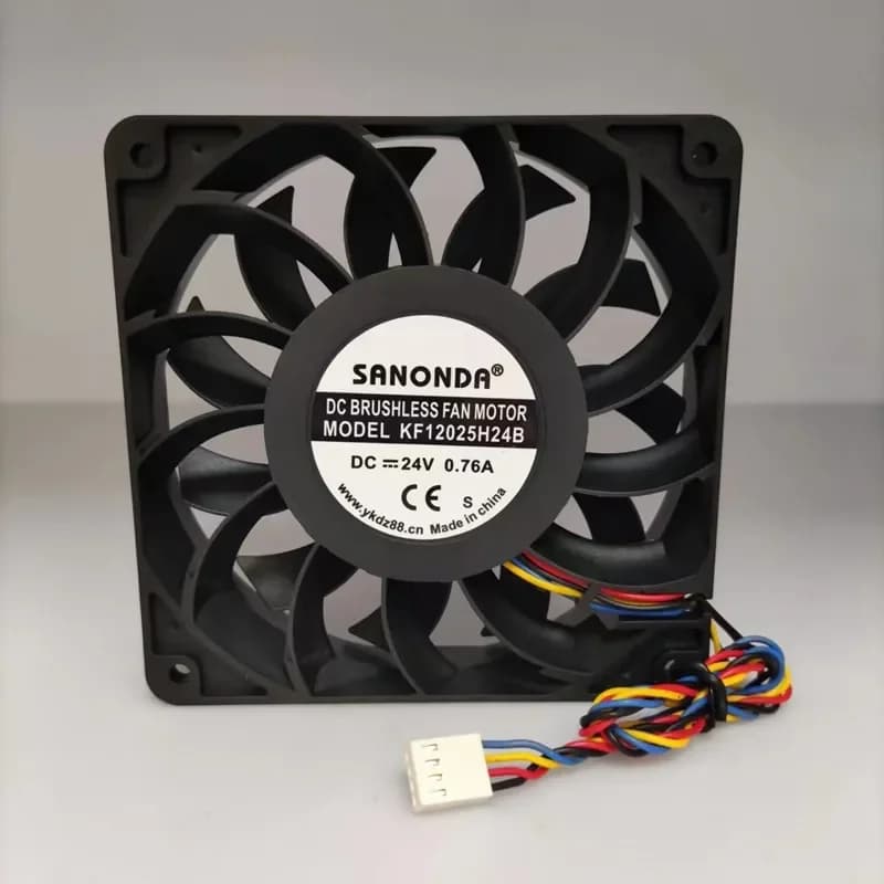 For 12025 BBQ Grill Fan 24V 0.76A Cooling Equipment Large Air Volume Chassis Fan 12cm High Quality Low Price