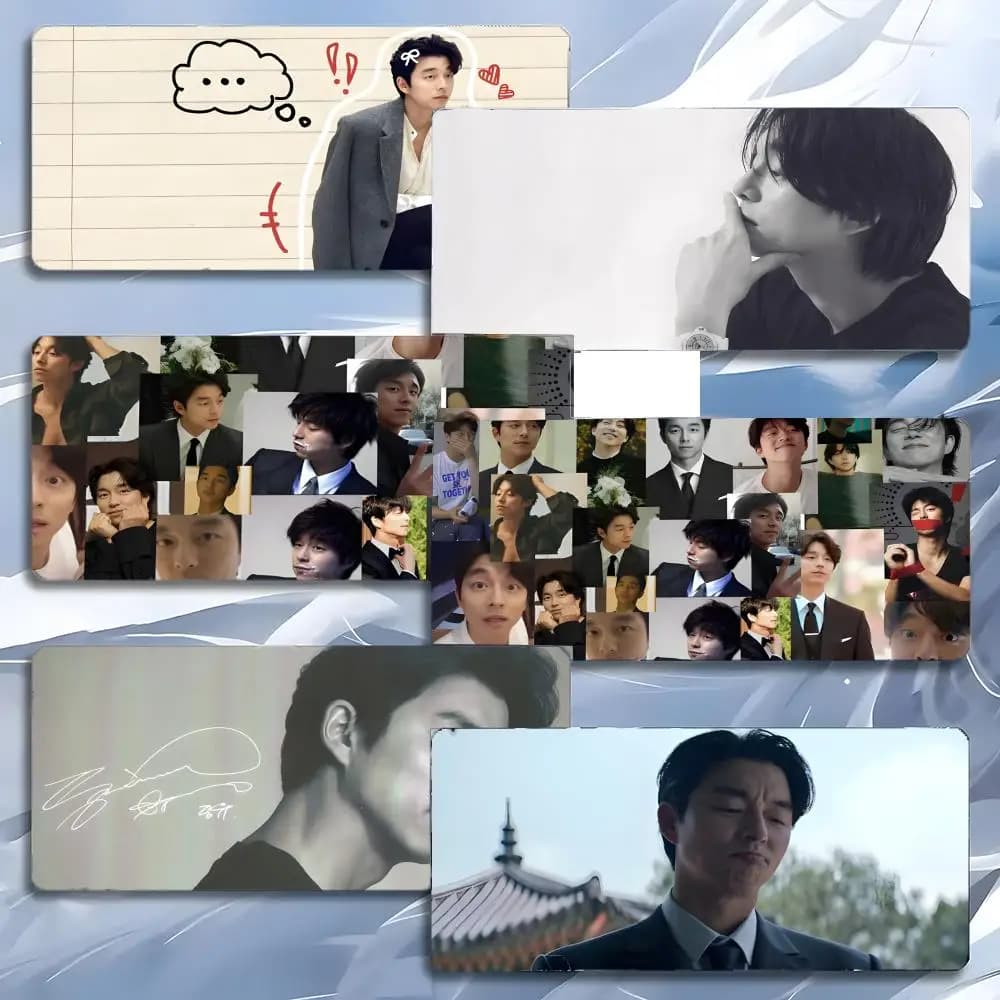 Handsome Gong Yoo-s Mouse Pad Mousepad Large Gaming LockEdge Thickened PC Table Desk Mat