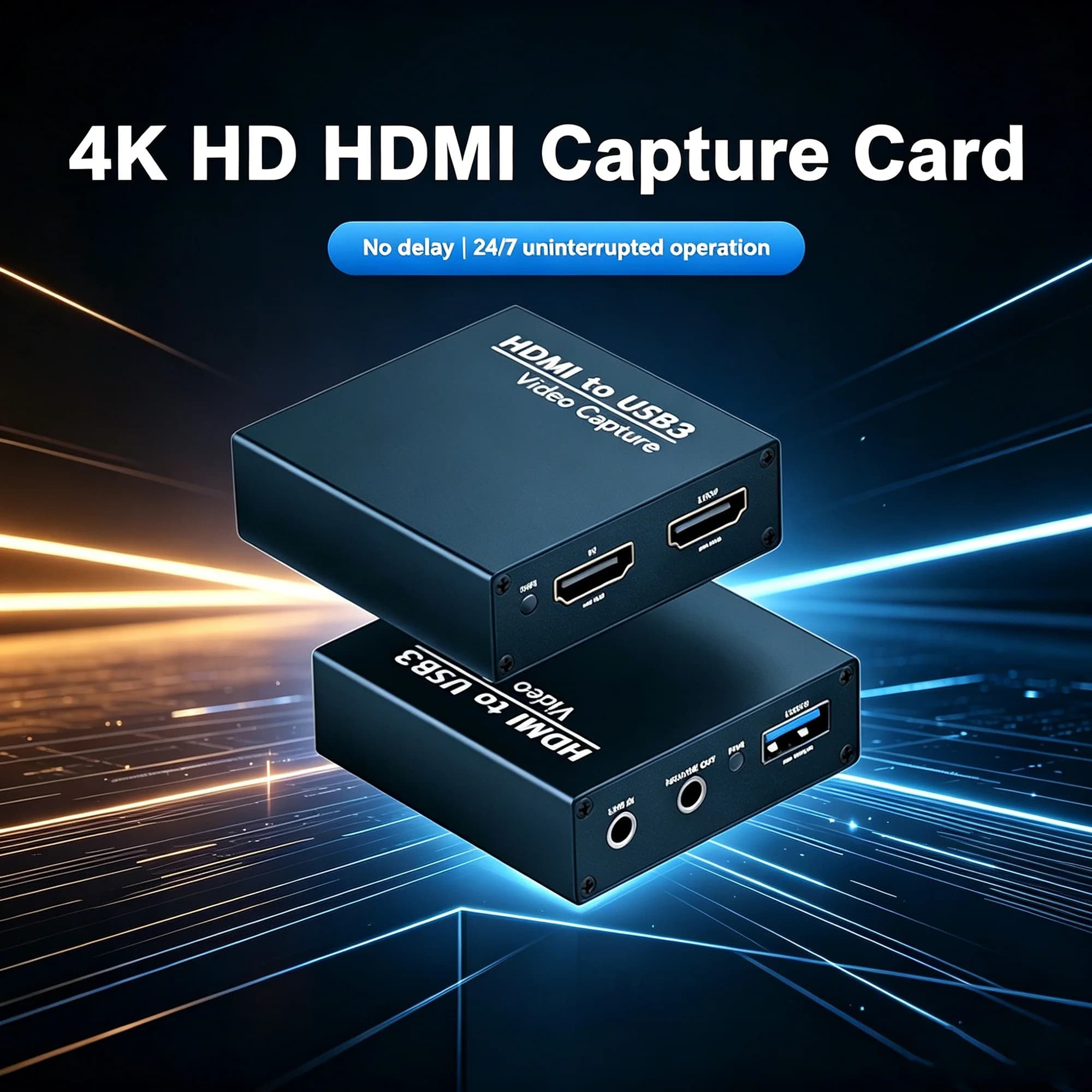 Scheda di acquisizione video 4K, da HD a USB, con Loop-Out, dedicata per streaming gaming, fotocamera, PS5, microfono