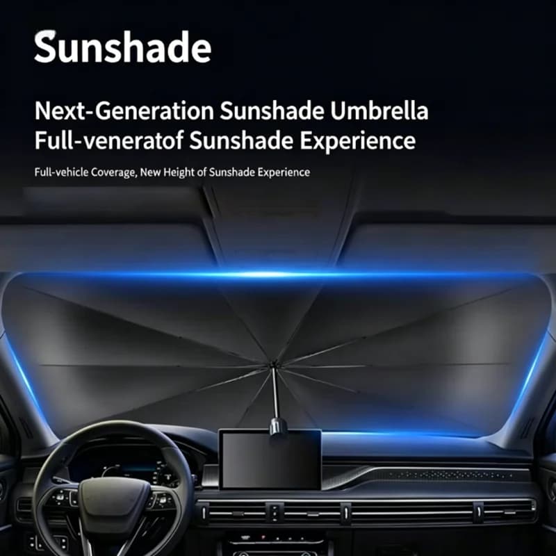 Summer car sunshade, front windshield sunshade device, car sunshade, heat insulation sunshade, car sunshade, car sunshade
