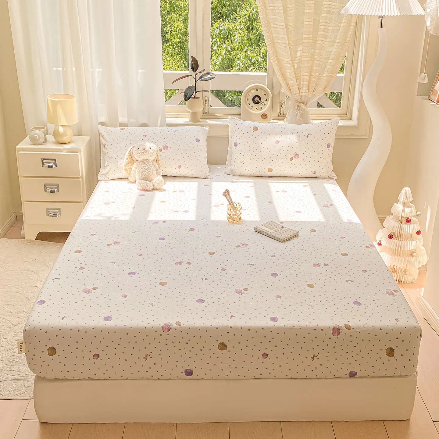 Super Soft Double-Layer Gauze Bedsheet Single Piece Universal Student Bed Cover Home Double Mattress Cover Protective Cover