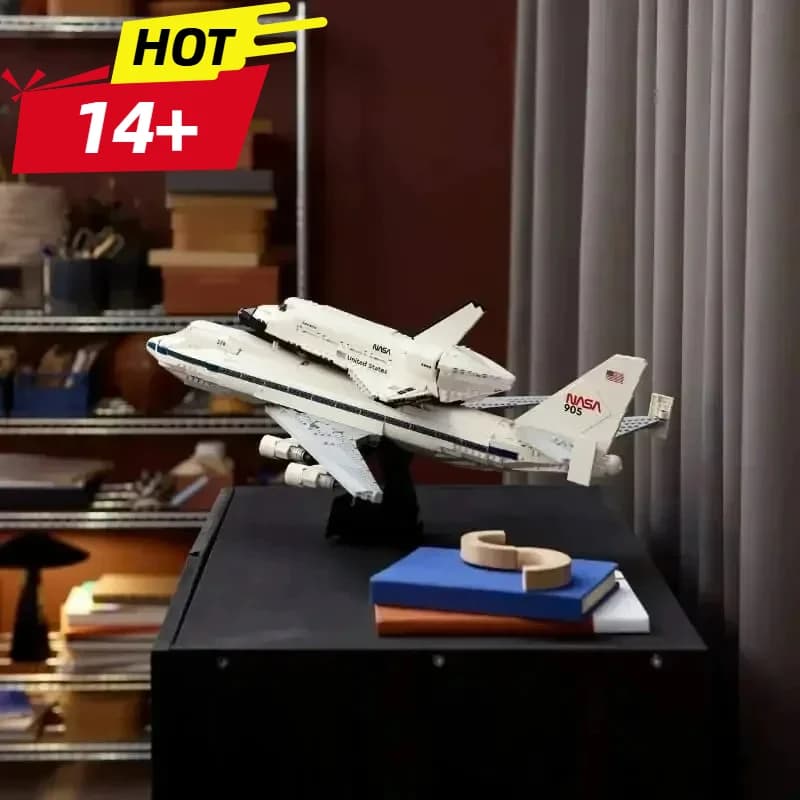2025 Nuovo 10360 Shuttle Carrier Aereo Spazio Aereo Mattoni FAI DA TE Assemblare Modello Giocattolo Educativo Per Il Regalo Dei Bambini