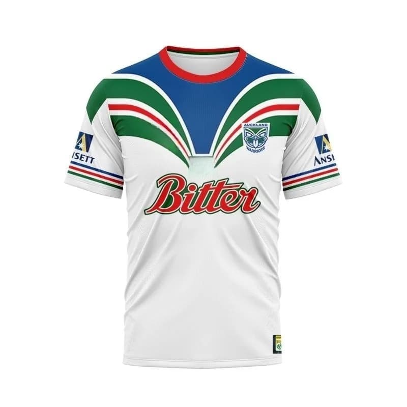 Retro jersey Warriors Adult Men's T-shirt Football Shirt Size S-5XL "customizable name and number" High quality
