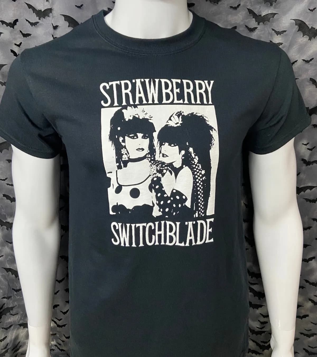 T-shirt Strawberry Switchblade New Wave Pop Post-Punk Goth Rose McDowall unisex
