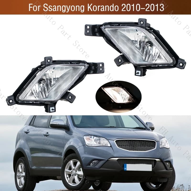 Fendinebbia Fendinebbia per Ssangyong Korando 2010 2011 2012 2013 Paraurti anteriore Fendinebbia Lampada