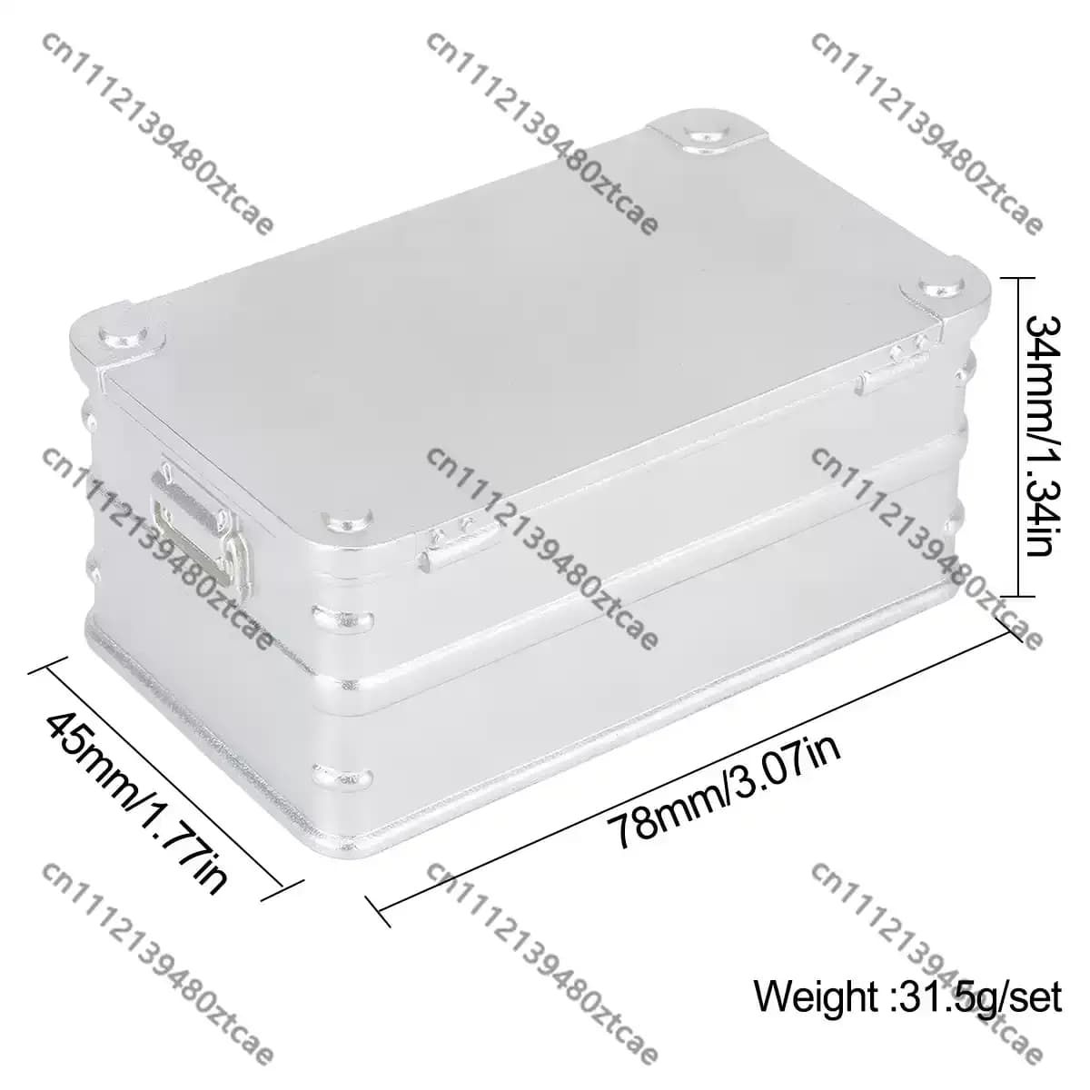 3D Printing Resin Scale Roof Luggage Carrier Fit 1/8 & 1/10 Off-Road Simulation RC Rock Crawler Model Car Decor Accessories