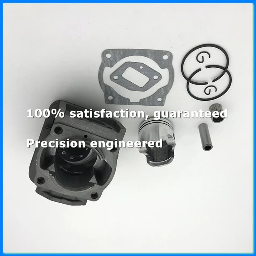 Kit Cilindro 40MM 52CC 1E40F-5 40-5 BG520 CG520 con Pistone, Anelli, Perno e Clip per Ricambi Decespugliatore - A73M
