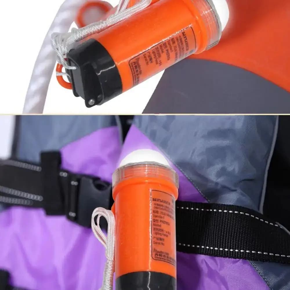 Life-saving Life Vest Light Overboard Survival Gear Water Activated Seawater Self-Lighting Light Emergency Long Range Rescue