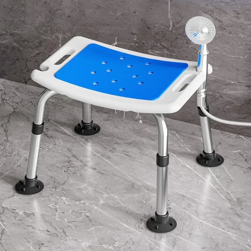 Sgabello per WC Sedie per cucina Poggiapiedi Doccia antiscivolo Nero Tabouret De Douche Poggiapiedi Piastra in piedi Bagno Muebles Step