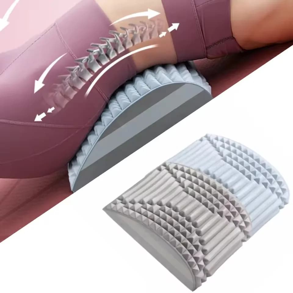 Cuscino per Yoga e Correzione Posturale, Supporto Lombare, Strumento per Massaggio e Cura, Rilassamento Muscolare, Fitness Domestico