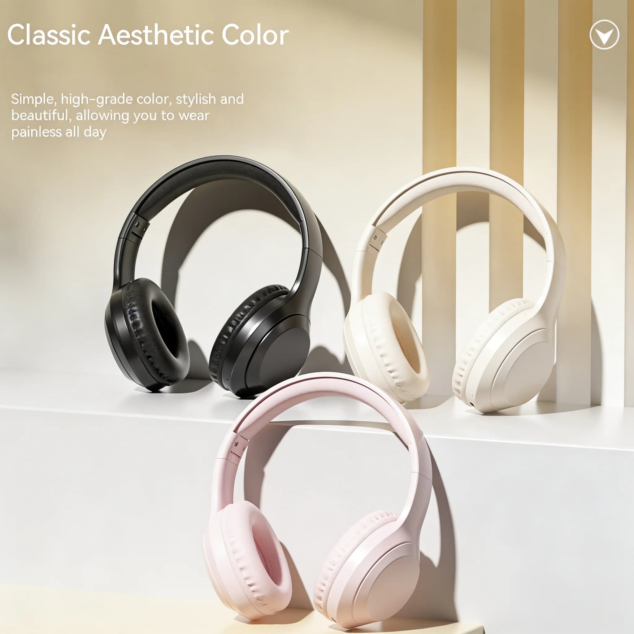 Cuffie Bluetooth Wireless a Bassa Latenza, In-Ear, Sportive, con Riduzione del Rumore, Cancellazione del Rumore per Giochi, Auricolari Bluetooth