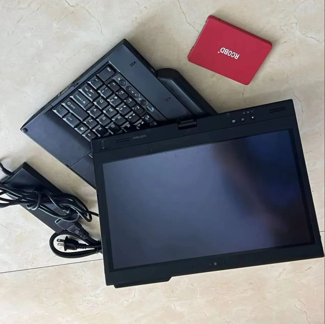 Laptop X220T i5 (90% Nuovo) con Software Installato, SSD da 512GB, Ultima Versione 03/2026, Compatibile con Strumento Diagnostico MB Star C4/C5
