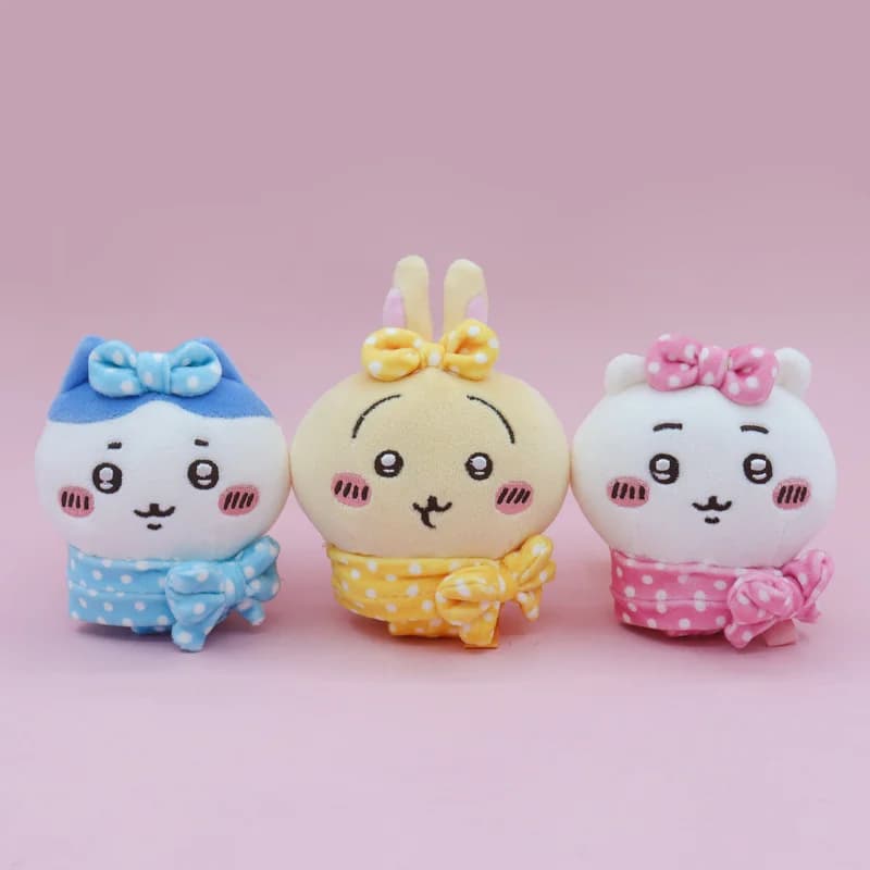 Chiikawa Sleeping Bag Swaddle Plush Doll Pendant, JiYi Usagi Soft Bag Ornament, Sweet Decorative Present Suitable For Teen Girls