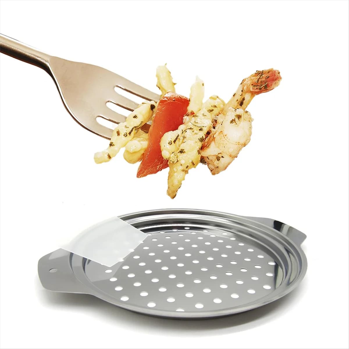 Coperchio per produttore Spaetzle in acciaio inossidabile con raschietto Tradizionale produttore di noodle all'uovo tedesco Pan Pot Spaghetti Colino GSY