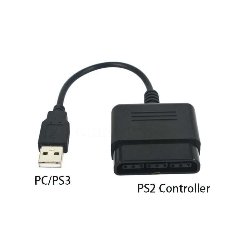 Per Sony PlayStation PS2 Cavo USB per PS3 Gamepad Converti cavo Console PC USB Estendi linea Adattatore controller per lettore di gioco