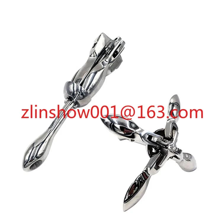 Accessori per ancoraggio per yacht in acciaio inossidabile 316 da 1,5 kg. Ancoraggio per barca pieghevole per hardware marino