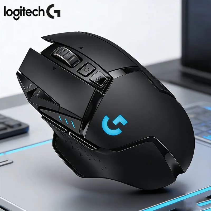 Mouse da Gaming Wireless Logitech G502/M650/M650L, Microswitch Ibrido, Alta Risoluzione DPI, per E-Sports e Gaming Competitivo