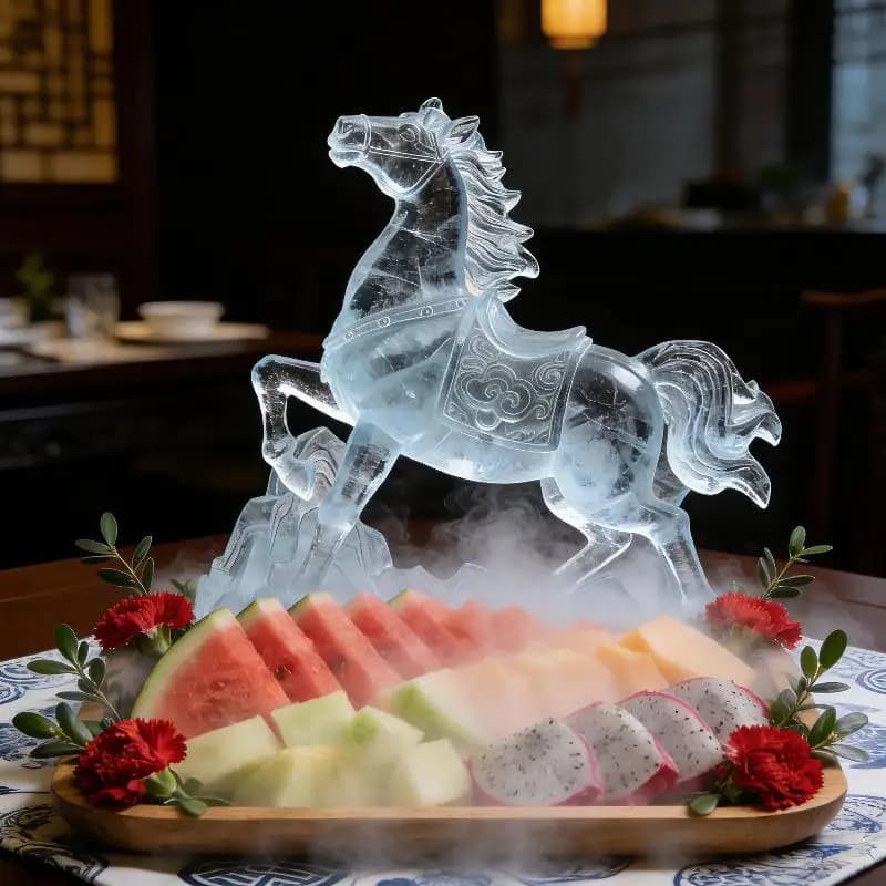3D Silicone Mold Horse Brave Troops Fish Diy Ice Sculpture Fondant Candy Chocolate Mould Plaster Resin Molds Cake Decor Tools