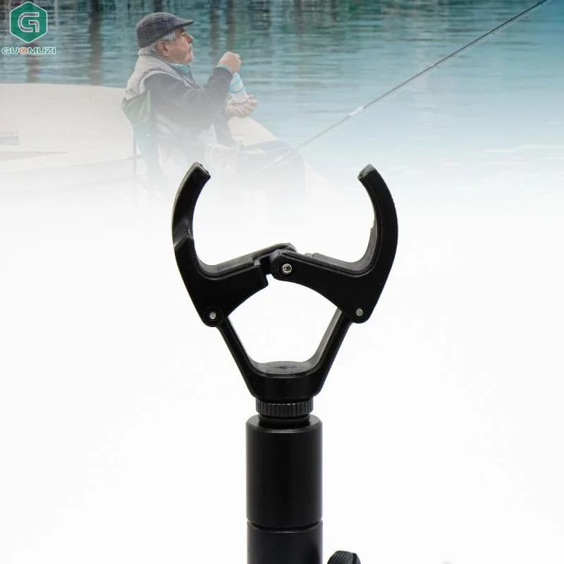 Supporto per Canna da Pesca in Lega di Rame, Poggiatesta per Picchetti, Presa Sicura, Accessori per Pesca alla Carpa