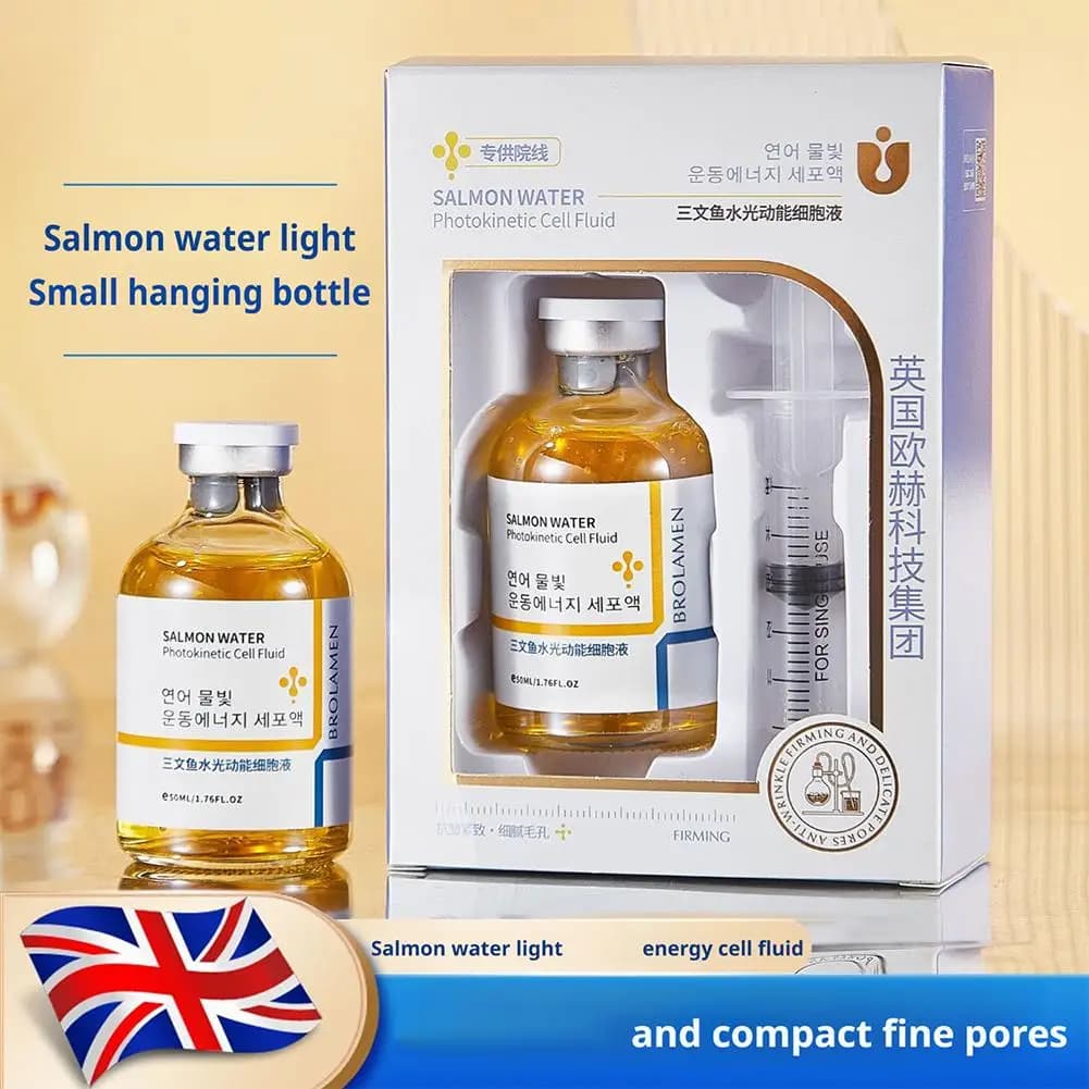 Salmone Aqua Dynamic Cell Essence Lozione Nutriente Riparazione Liscia Ridurre I Pori Lozione Idratante Essenza di Ringiovanimento Della Pelle