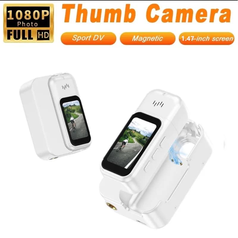 1080P HD Ultra Compact Mini POV Body Camera Sports Action Cam for Outdoor Vlogging And Photographic Recording