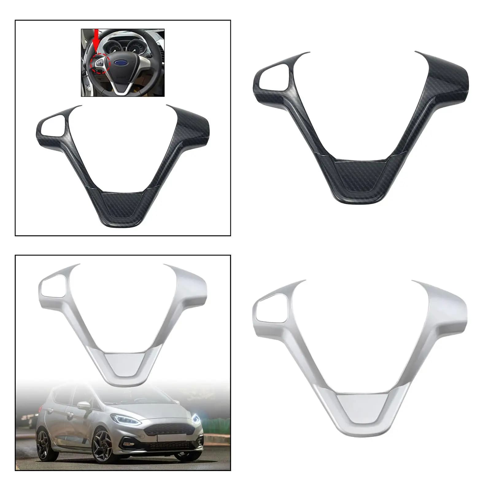 Rivestimento del coprivolante antiscivolo professionale per Ford 2009-2017 da uomo