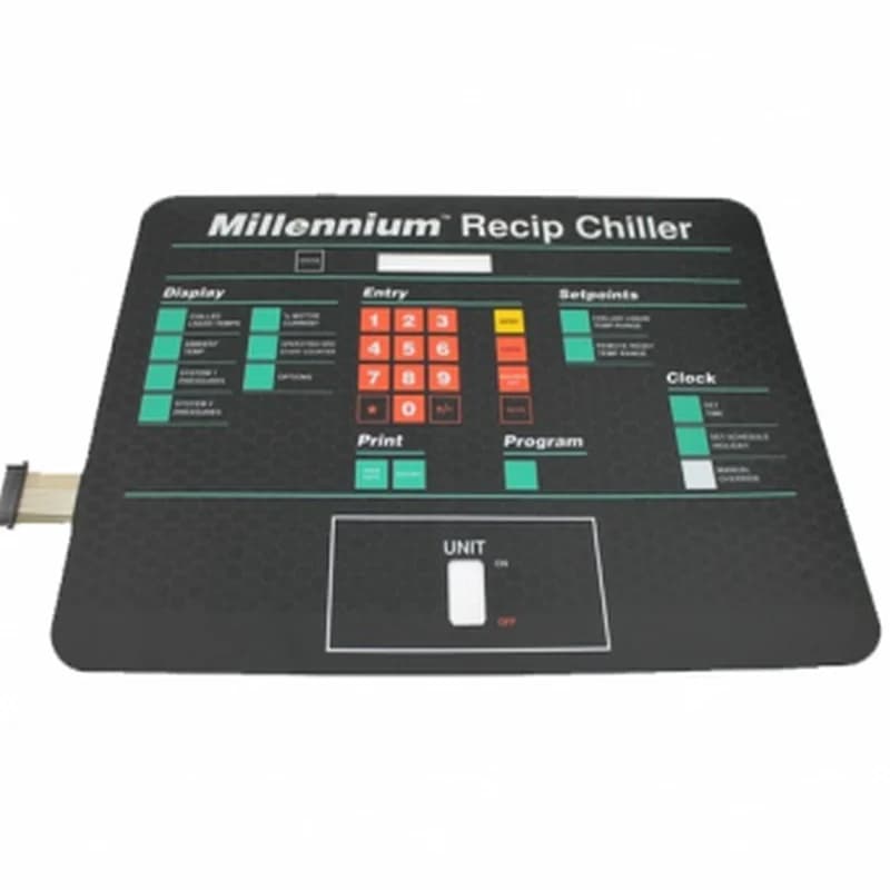 YORK MILLENNIUM RECIP CHILLER CONTROL PANEL INTERFACE 024-25504-000 REV D Removed from a running chiller. 024-25258-000