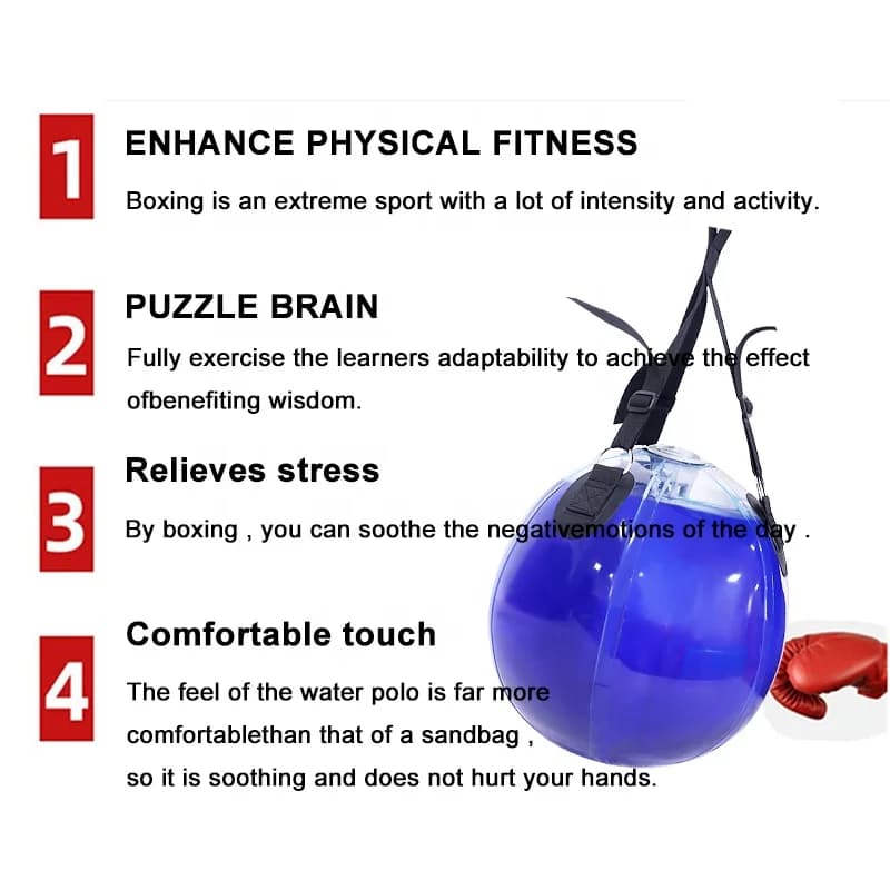 Water Boxing Bag and Sand Bag for Training