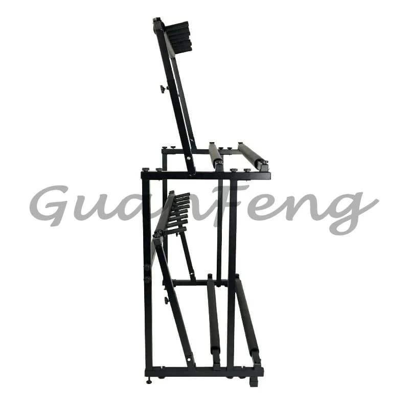 Double display stand, double 14-slot ukulele stand