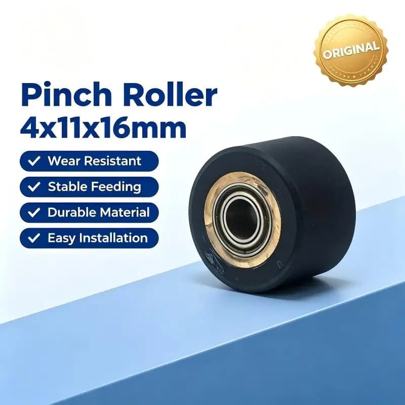 Rullo di Pressione per Plotter da Taglio Roland 4x11x16mm, Rullo in Gomma con Anima in Rame, Ricambio Premium