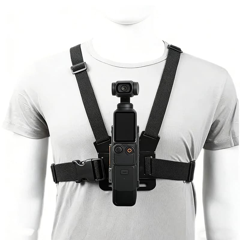 Waist Belt for Sports Shooting Stretch Belt for DJI Osmo Pocket 1 2 /Pocket 3 / Gopro Insta360 Action Camera