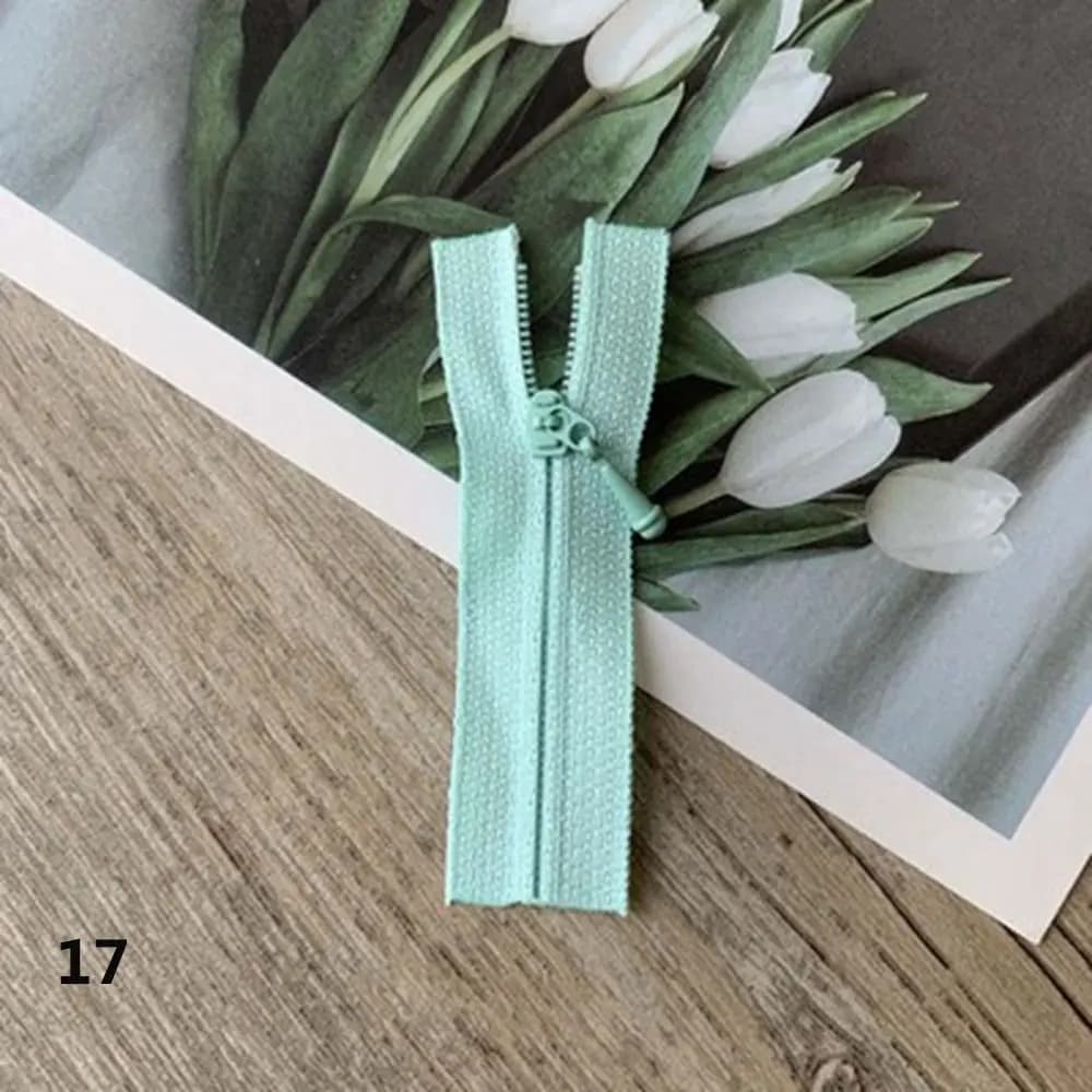 5pcs/set High Quality 5cm 20 Colors Doll Clothing Zippers Garment Applique Mini Zipper Handmade Sewing Scrapbooking