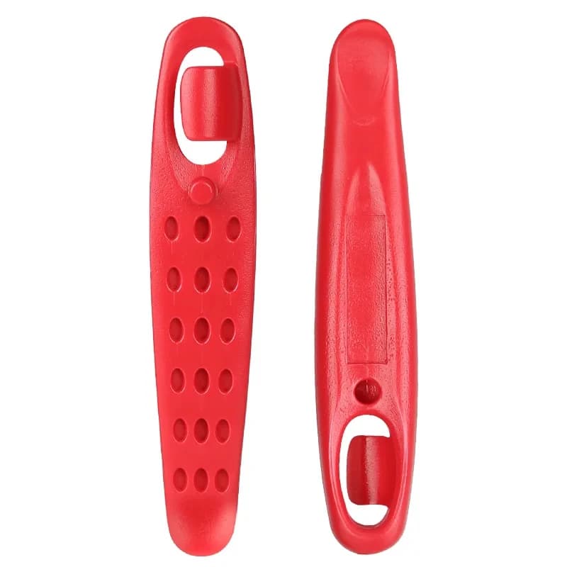 2 pezzi leve per pneumatici per biciclette strumento di riparazione ruota in plastica ABS apri barra di corvo interruttore durevole pneumatico per bici piede di porco strumenti di manutenzione della bici